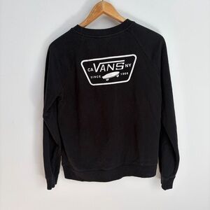 ⭐ 3 for $40 sale - Vans Men's Black‎ Crewneck Sweatshirt